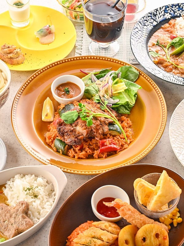 西尾の素材を生かしたNOLAの料理イメージ