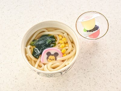 やさしい出汁のお子さまうどん